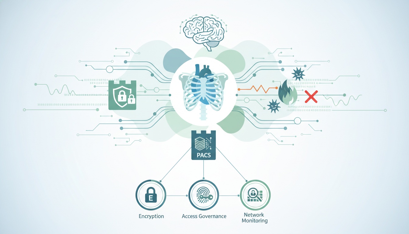 PACS and Cybersecurity - Safeguarding Patient Data in Radiology - Created by PostDICOM